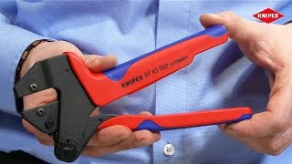 KNIPEX CrimpSystemzange [upl. by Sorcim]