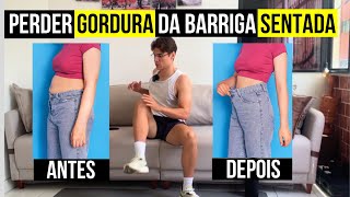 10 MINUTOS DE TREINO NA CADEIRA PARA Perder GORDURA DA BARRIGA [upl. by Lesna513]