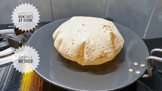 Learn this simple method to make Roti at home  सीखें रोटी बनाना इस आसान तरीक़े से अपने घर में [upl. by Purity987]