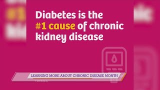 Davita shares more information about Chronic Disease Month [upl. by Anot701]