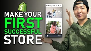 HOW TO Make Your First Successful Shopify Store  Product Research amp Store Design [upl. by Atibat737]