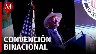 Ken Salazar habla del TMEC en Convención Binacional Más allá del nearshorig [upl. by Bogosian]