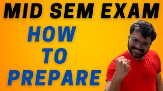 GTU  MID SEM EXAM  HOW TO PREPARE [upl. by Lord]