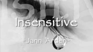 Jann Arden  Insensitive with Lyrics [upl. by Ayikal]