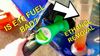 Watered Down Petrol E10 Fuel Test amp DIY Ethanol Extraction Gasoline E10 VS E5 BHP amp MPG CityBug [upl. by Chalmer]