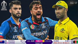 Australia vs Afghanistan World Cup 2023 Full Match Highlights AFG vs AUS WC Full Match Highlights [upl. by Ravens637]