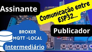 Internet das Coisas Conectando Módulos usando Broker local [upl. by Mensch]