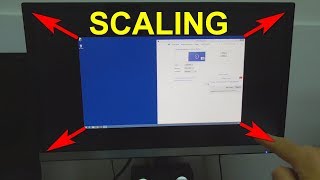 Why the Desktop is not fullscreen at certain resolutions Scaling Nvidia [upl. by Nagaer]