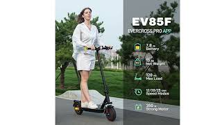 trottinette electrique EVERCROSS EV85F [upl. by Welcome783]