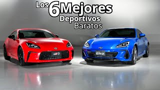 6 MEJORES autos DEPORTIVOS BARATOS por menos de 30k USD [upl. by Eizzo53]