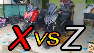 Xmax modified VS Zontes 350D standard ใครจะอยู่ใครจะไป [upl. by Peoples313]