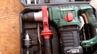 Recensione tassellatore Parkside PBH1500 [upl. by Sivatco]