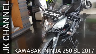 KAWASAKI NINJA 250 SL 2017  REVIEW [upl. by Guyer]