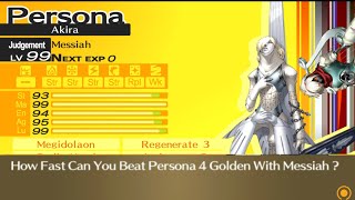 Can You Beat Persona 4 Golden With Messiah Part 12 Compendium Restoration Mod [upl. by Ailema]