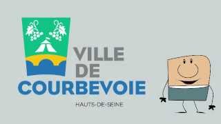 Découvrez le nouveau logo de la ville de Courbevoie [upl. by Leunam]