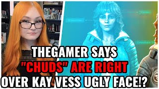 TheGamer Says CHUDS Are Right About Kay Vess UGLY Face But For quotAll The Wrong Reasonsquot In NEW Attack [upl. by Otrevogir]