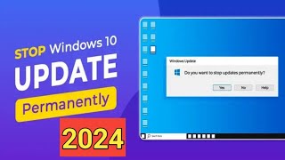 windows 10 update permanent disable  turn off windows 10 update  windows 10 update off  update [upl. by Atillertse]