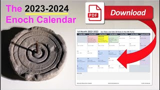 The 20232024 Enoch Calendar PDF Download [upl. by Serrell]