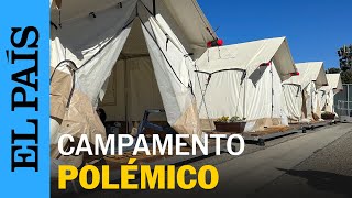 LOS ÁNGELES  El polémico campamento para indigentes  EL PAÍS [upl. by Monro372]