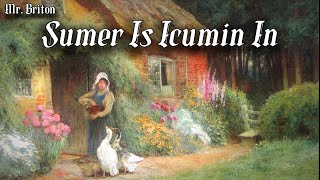 Sumer Is Icumin In  Old English Summer Folk Song  Anglo Saxon Song  English Medieval Song [upl. by Ole742]