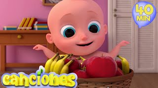 Aprende las Vocales con Johny  Manzanas y Bananas  Canciones Infantiles  LooLoo [upl. by Joete]