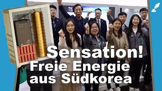 Die Freie Energie Sensation aus Südkorea  1769 Effizienz [upl. by Hama148]