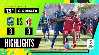 Feralpisalò vs Bari 33  Partita pazza fatta di controsorpassi  HIGHLIGHTS SERIE BKT 2023  2024 [upl. by Dietsche719]