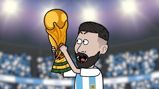 Lionel Messi Wins the World Cup 2022 [upl. by Hamas]