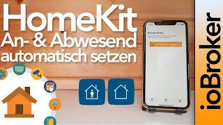 ioBroker und HomeKit  An und Abwesenheit automatisch setzen  verdrahtetinfo 4K [upl. by Hsu]