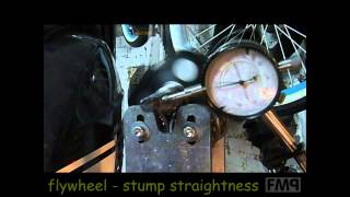 crank CHECK vespa px 200 MAZZUCCHELLI crankshaft runout alignment amp stumps [upl. by O'Connell]