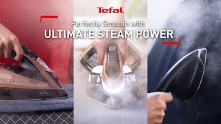 Tefal  Perfectly Smooth with Ultimate Steam Power [upl. by Savinirs224]