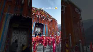 Kedarnath kapat closing❤️🙏 [upl. by Joung33]