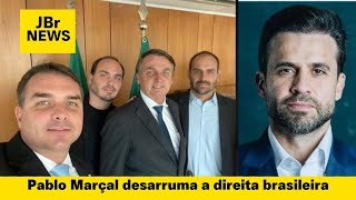 JBR NEWS  Pablo Marçal desarruma a direita brasileira [upl. by Ennasor]