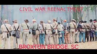 Where do reenactors get their weapons  Civil War Reenactment in Broxton Bridge South Carolina [upl. by Waneta]