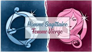 Homme Sagittaire ♐ Femme Vierge ♍ Compatibilité Astrologique Amoureuse [upl. by Bywoods238]