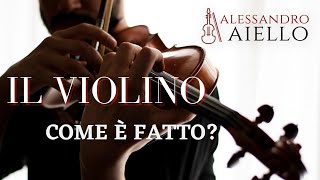 Tutorial Il Violino Come è fatto  Lezione 1 Dancla App Lezioni di Violino Eng sub [upl. by Lehcor]