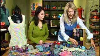 Knitting Daily TV Episode 605s HowTo Segment with Deborah Norville Premier Yarns [upl. by Rawdon]