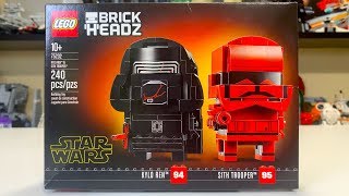 LEGO Star Wars 75232 KYLO REN amp SITH TROOPER Review Episode 9 The Rise of Skywalker Set [upl. by Thurmond253]