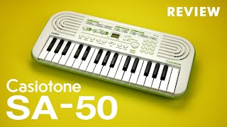 Casiotone SA50  Casios New Mini Keyboard [upl. by Whitman]