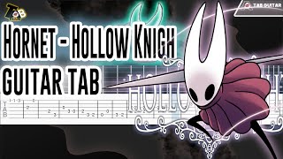 Hornet Theme  HOLLOW KNIGHT Guitar Tab Tutorial [upl. by Merwyn]