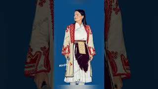 Elsa Mrruku 💃 a traditional dress of Mirdita Albania photojoni dress mirdita folk albaniagirl [upl. by Apple]