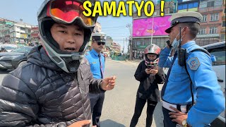 RAJKUMAR BHANNE LE CHOWK MA VIDEO BANAYO RE🤣  DIRT BIKE LAI GARO XA  CROSS X 250R [upl. by Keifer424]