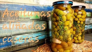 Aliñar aceitunas partidas en casa super fáciles y deliciosas 😋 [upl. by Enenej339]