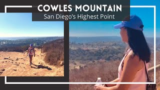 LIFE IN AMERICA  San Diego California  Hiking the Cowles Mountain  Jeri Drizzle [upl. by Dody479]