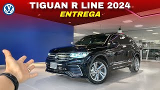 TIGUAN R Line 2024  ENTREGA Negro profundo [upl. by Eenet]