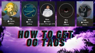 How To Get OG Gamertags [upl. by Aicilat]