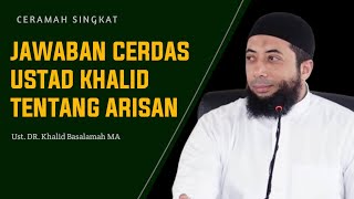 Jawaban cerdas ustad khalid tentang Arisan ‼️ Ustadzuna Khalid Basalamah hafidzahullah [upl. by Anahsit]