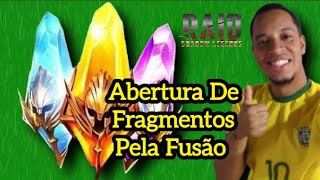 Abri Meus Fragmentos Pela Fusão  Raid Shadow Legends [upl. by Evanne725]