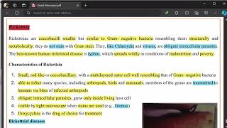 المحاضرة 15 Mycoplasma and Rickettsia ج2 [upl. by Livvyy]