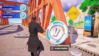 secret free vbucks map🤑 [upl. by Adnarb]